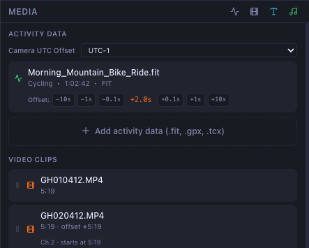 Activity Data Import